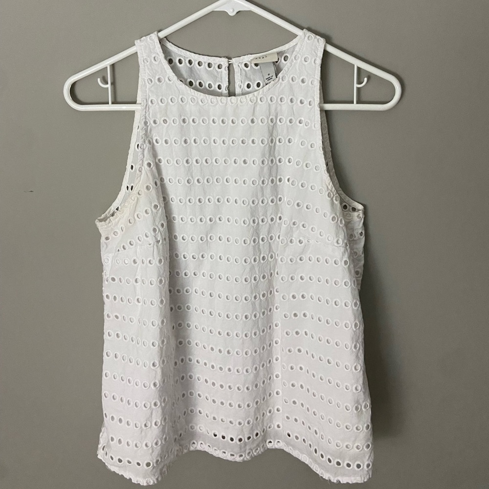 A New Day White Blouse Size S